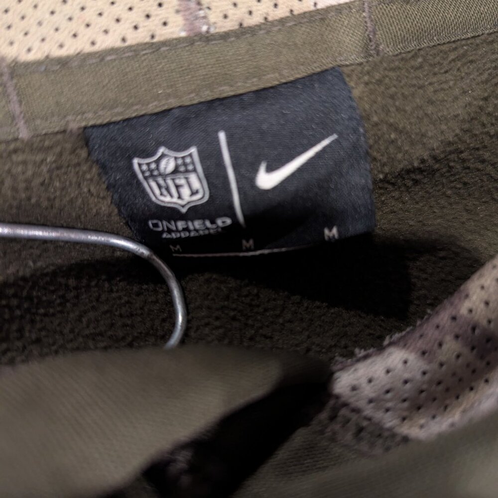 Pittsburgh Steelers Nike Salute to Service Therma Hoodie with American Flag Med. - Picture 10 of 12